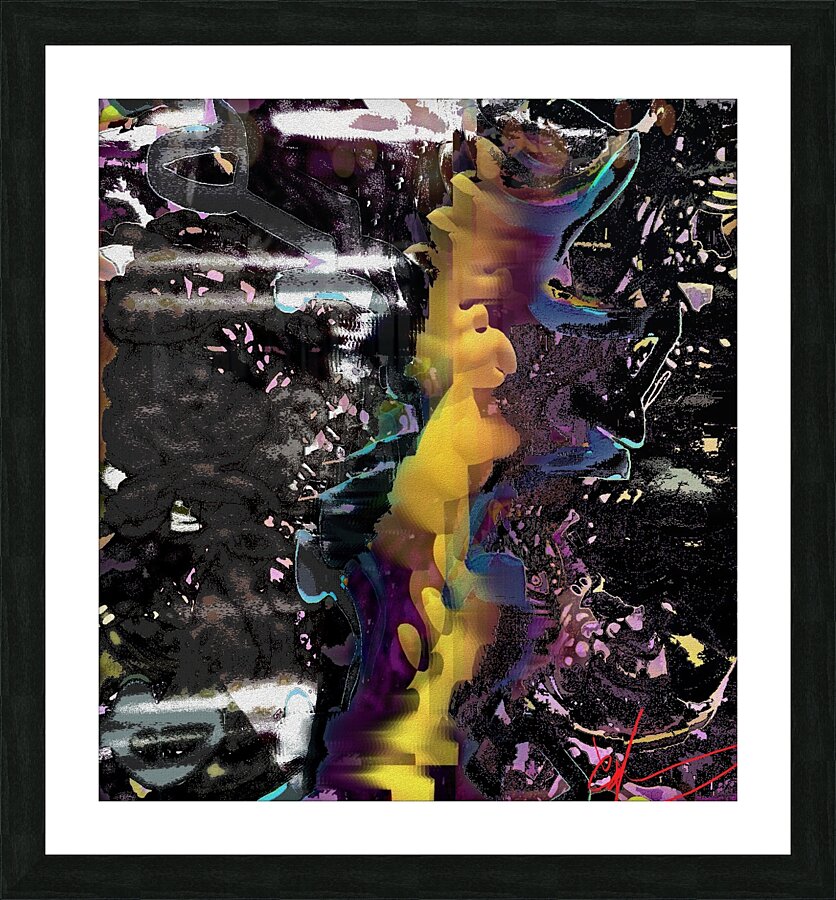 The Unfolding Picture Frame print