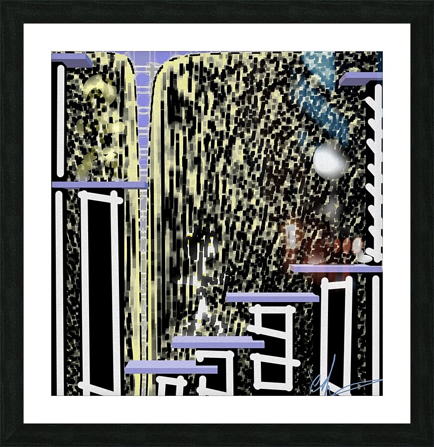 The Emptiness Competition Picture Frame print