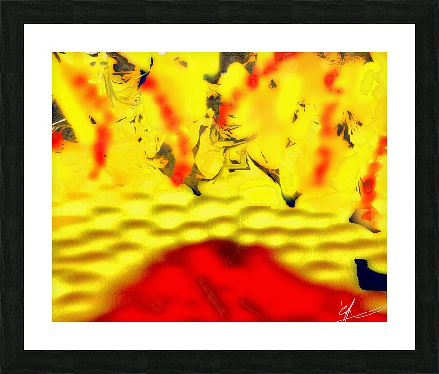 Gremlin Sunrise Picture Frame print