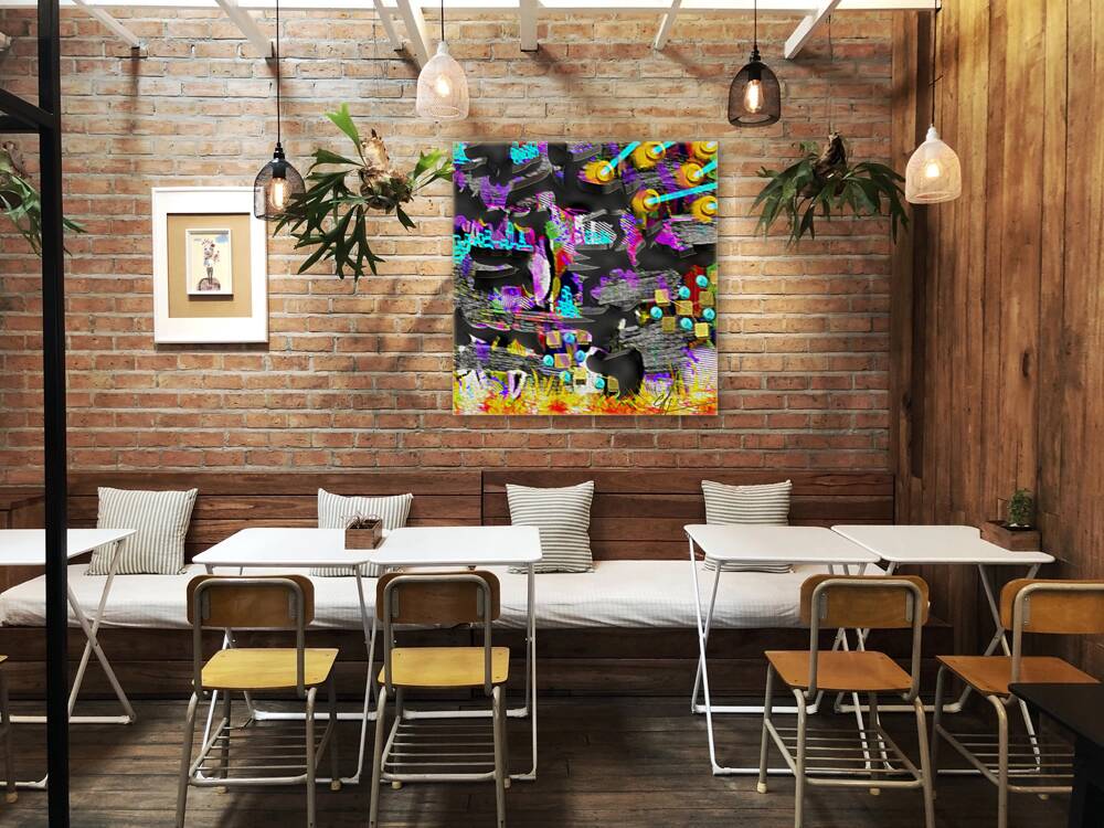 Black Slate Acacia Reproduction