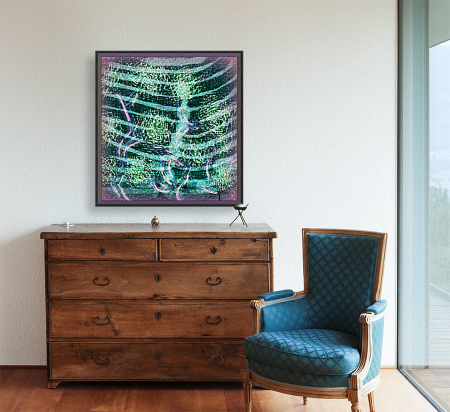 Amethyst Fish Scale Concerto Reproduction