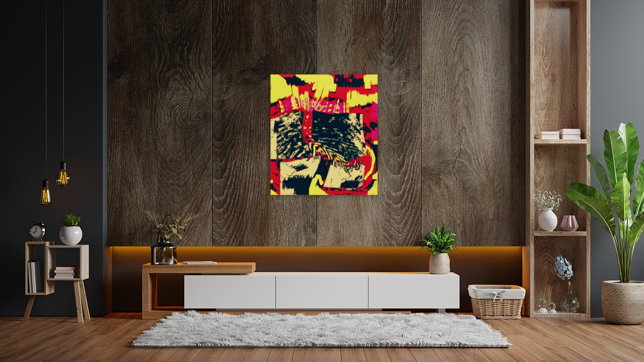 Detonated Lichtenstein Reproduction