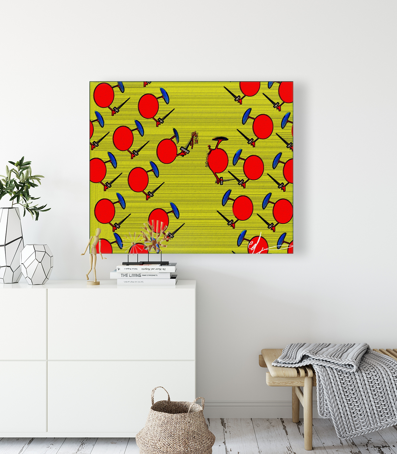 Polka Dots at War Reproduction