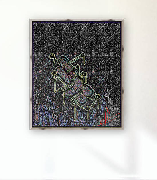 Bug Dancing a Jig Neath the Clear Sky by Ed Purchla