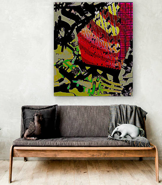 Unwisely Placed Radiant Electric Heater by Ed Purchla