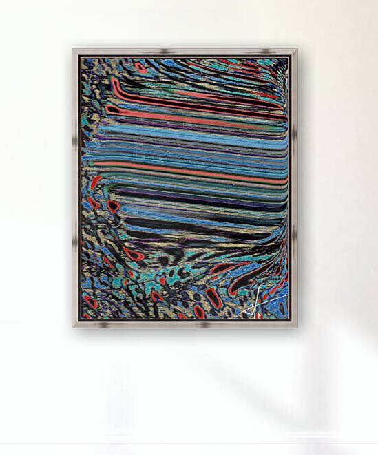 Dawning Waterfall Rainbow Whisked & Blended Mash by Ed Purchla
