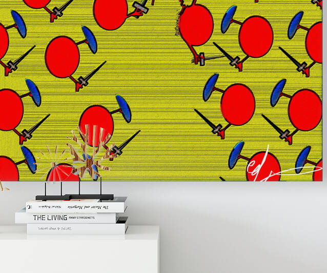 Polka Dots at War Reproduction