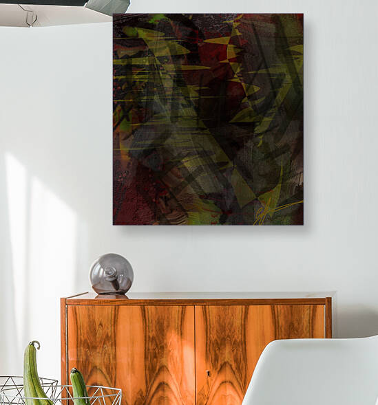 Lingering Dread in Smashed & Stained Carpet Form by Ed Purchla