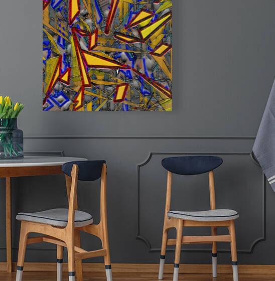 The Process of Smashing a Stained Glass Window by Ed Purchla