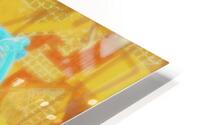 Aquablueslingshot HD Metal print