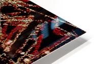 Copper & Gold Flakes HD Metal print