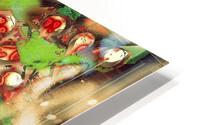 When Radishes Bleed Consider Leaving HD Metal print