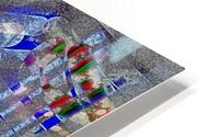 Hydrothermal Metamorphism HD Metal print