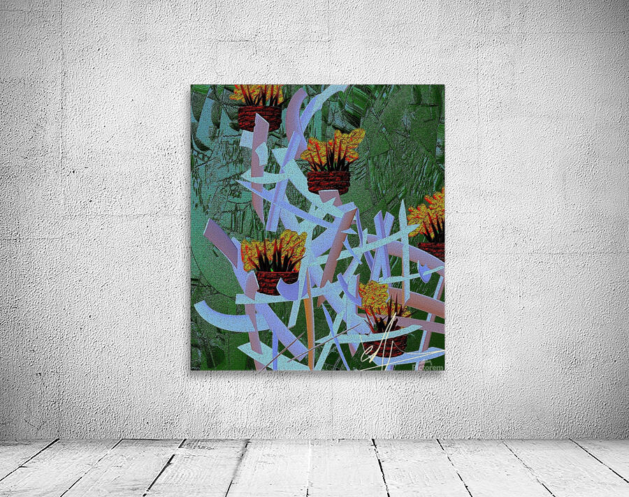 Dandelions for Jack Grey Wall Preview