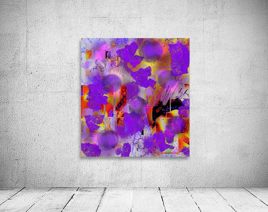 Fusillade Purple Wall Preview