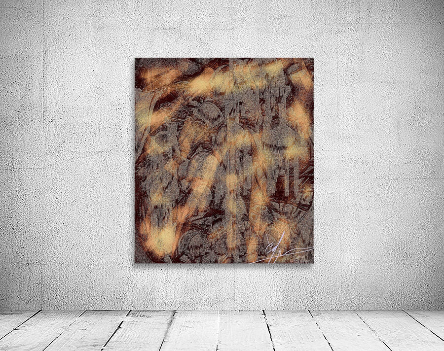 Ancient Orange Wall Preview