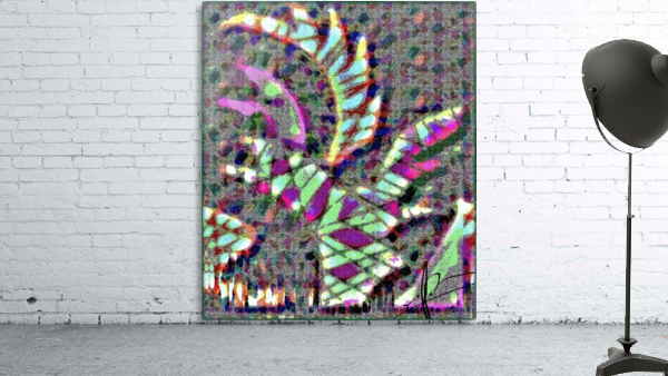 Peacock as Phoenix Wall Preview
