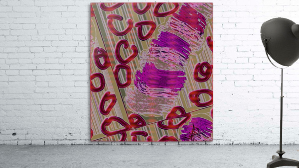 Somewhere Between Red & Green Wall Preview