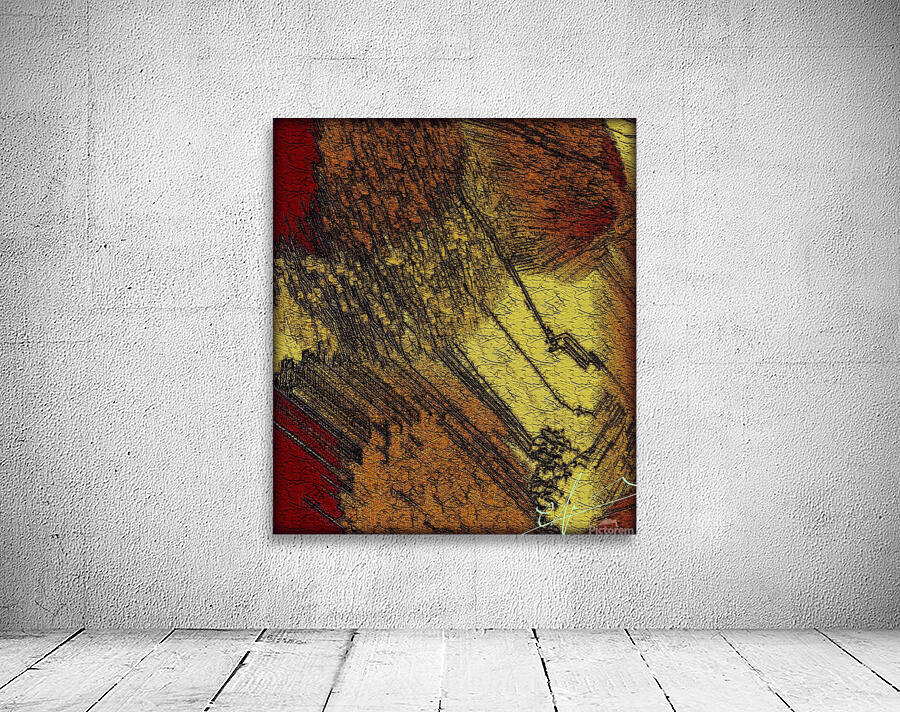 Disintegrating Megilp Wall Preview