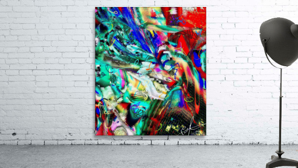 Multivariate Glitch Wall Preview