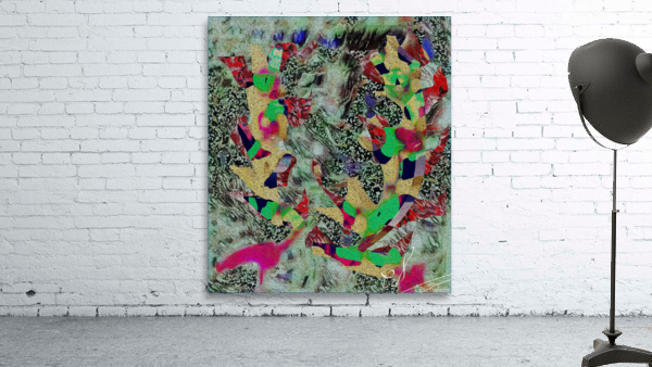 Artificial Flowers Kitchen Dancing Together Wall Preview