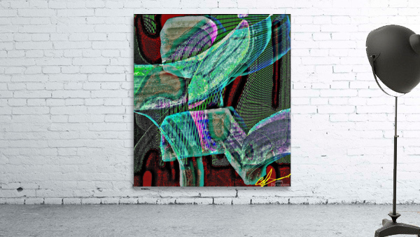 Flickering Fiber Optic Reticulated Python Wall Preview