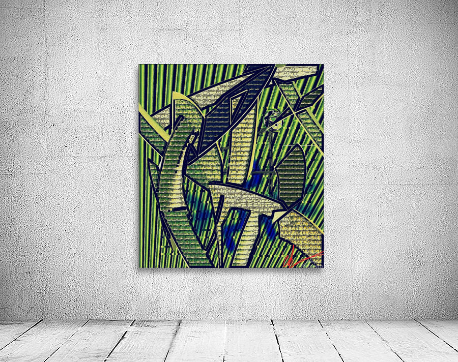 Roller Coasterish Blades of Grass Wall Preview