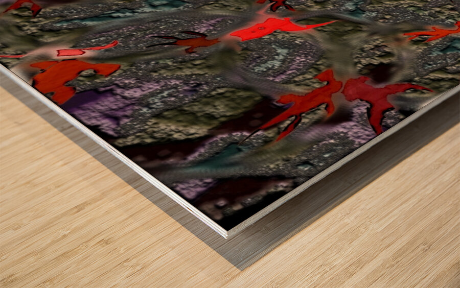 The Aswang of Siquijor Wood print