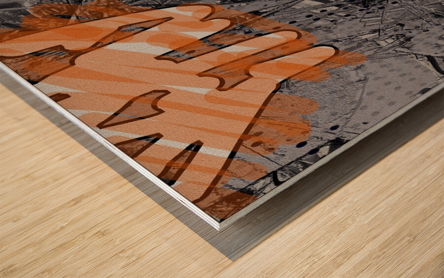 Zimbabwe Gakachika Wood print