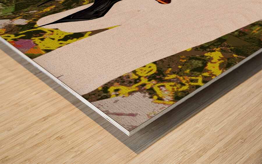 Sweart Fyr Wood print