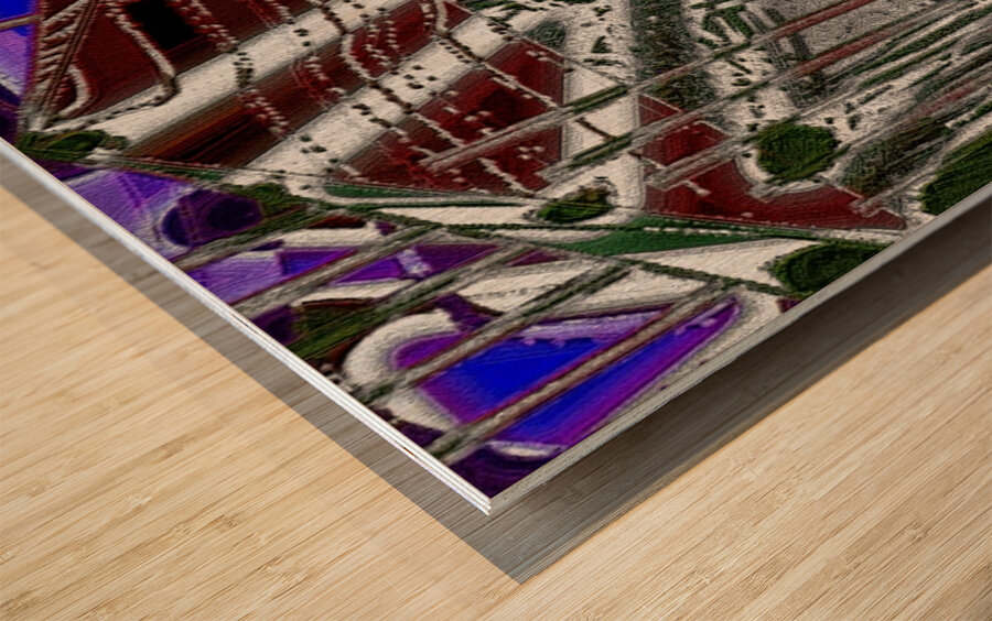Antediluviantude Wood print