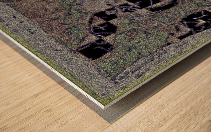 Overdone Nonmasterpiece Wood print