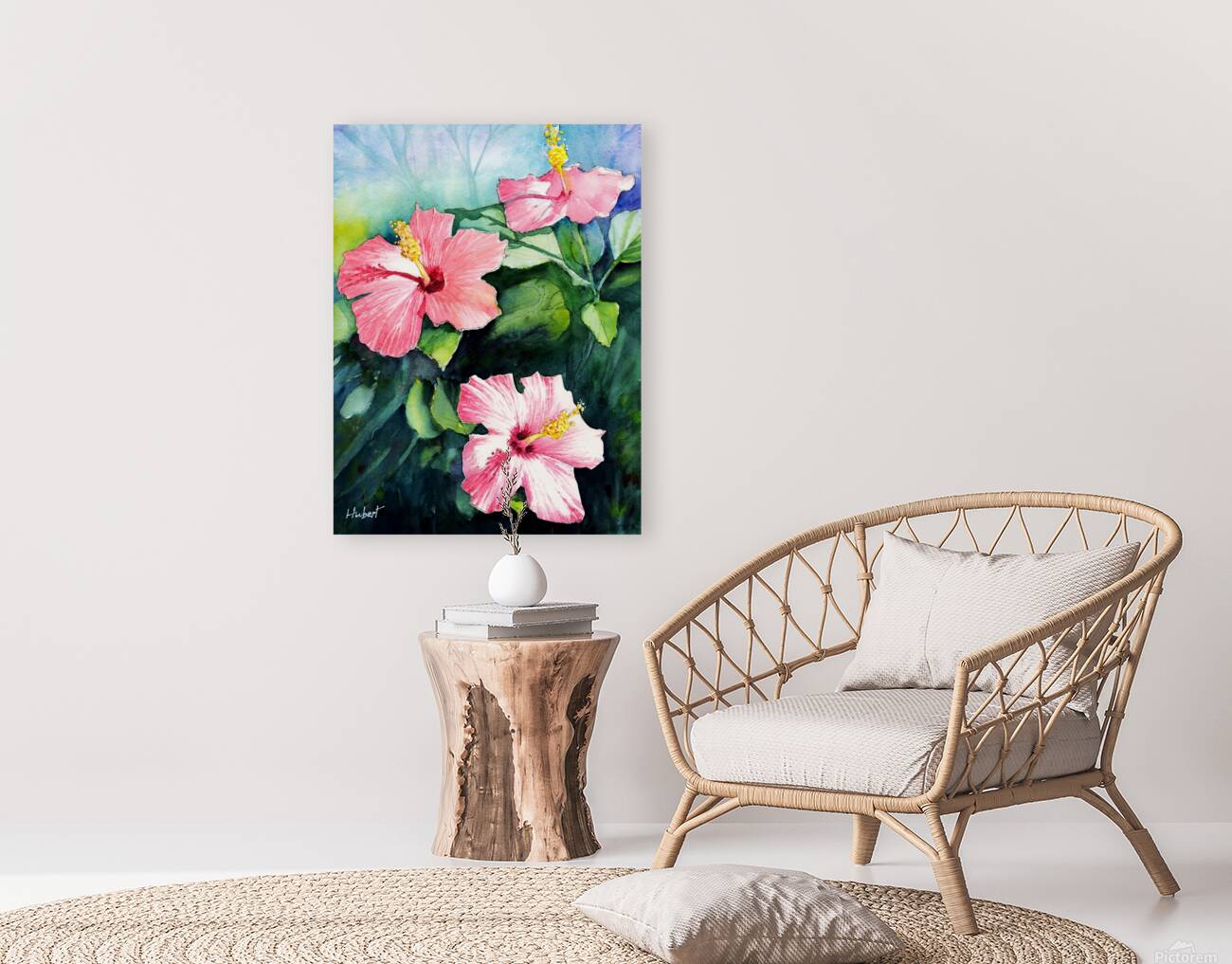 Hibiscus flowers Reproduction