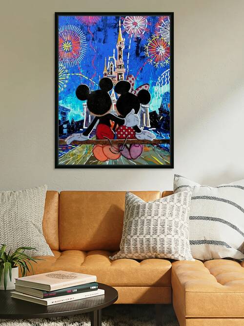 Two lovers in a magical world by Hubert ABITBOL