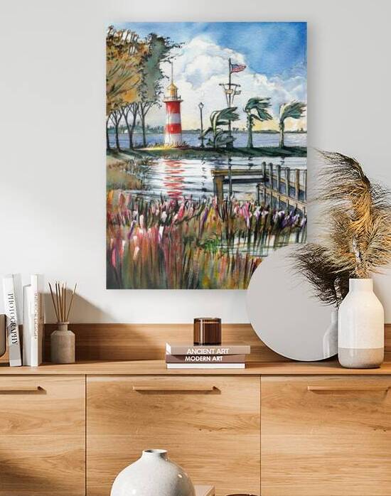 Lighthouse Breeze – Mount Dora by Hubert ABITBOL