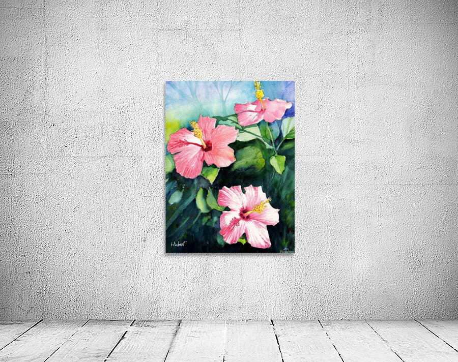 Hibiscus flowers Wall Preview