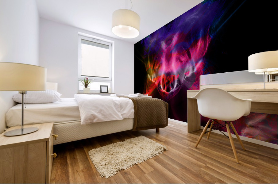 The Face Mural print