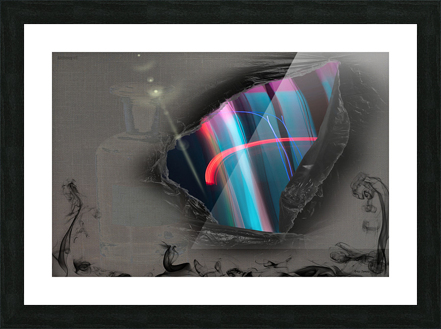 Alchemy 1 Abstractionist Picture Frame print