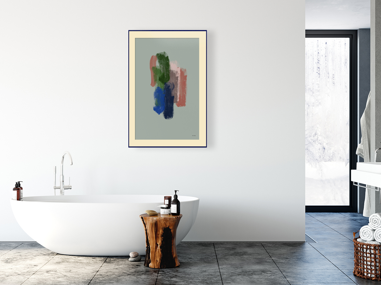 Juicy Watercolor Reproduction