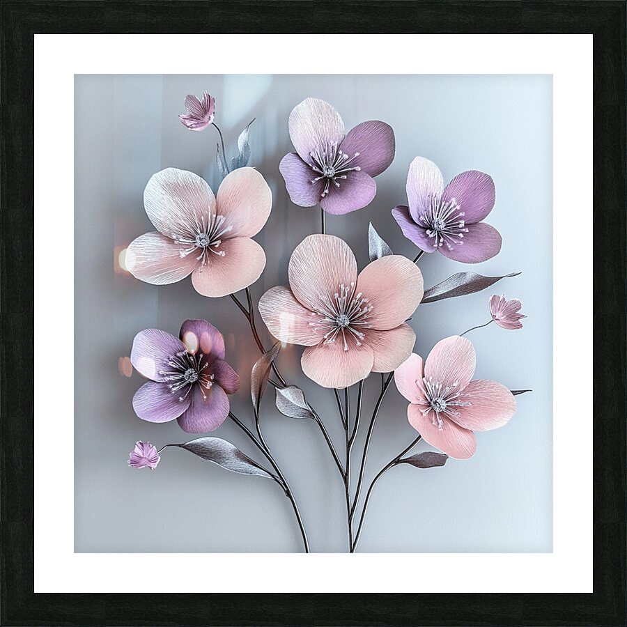 Spring Flowers Picture Frame print
