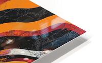 One Clementine abstract HD Metal print