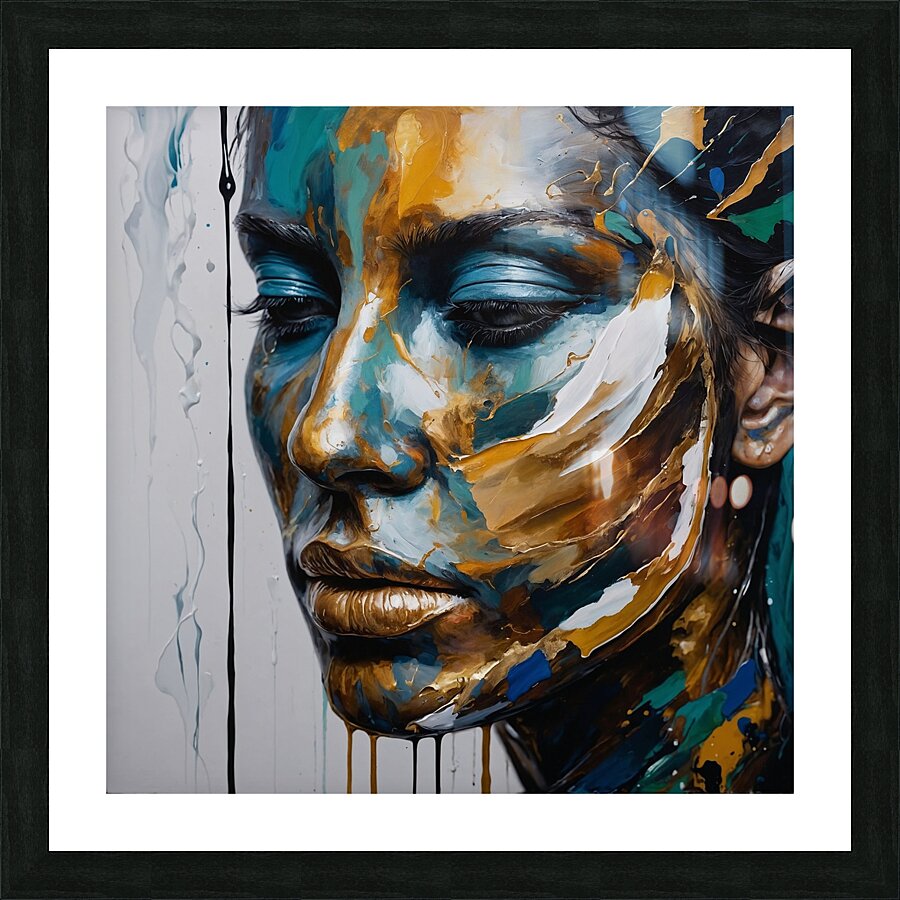 deep is classical art Picture Frame print
