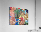 Abstract 51 by Binod Dawadi Acrylic Print