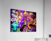 Abstract 106 by Binod Dawadi Acrylic Print