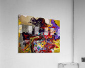 Abstract Painting 9 by Binod Dawadi Acrylic Print