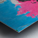 Abstract 57 by Binod Dawadi Metal print