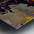 Abstract Painting 9 by Binod Dawadi Metal print