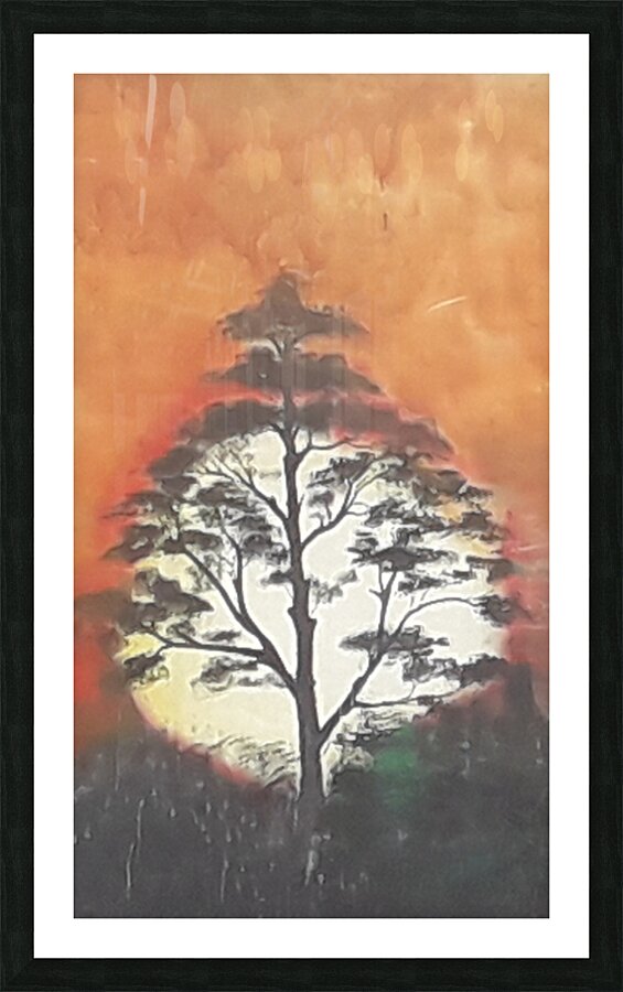 A Fearful Place by Binod Dawadi Picture Frame print