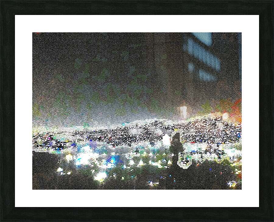 Cityscape At Night 2 by Binod Dawadi   Copy Picture Frame print