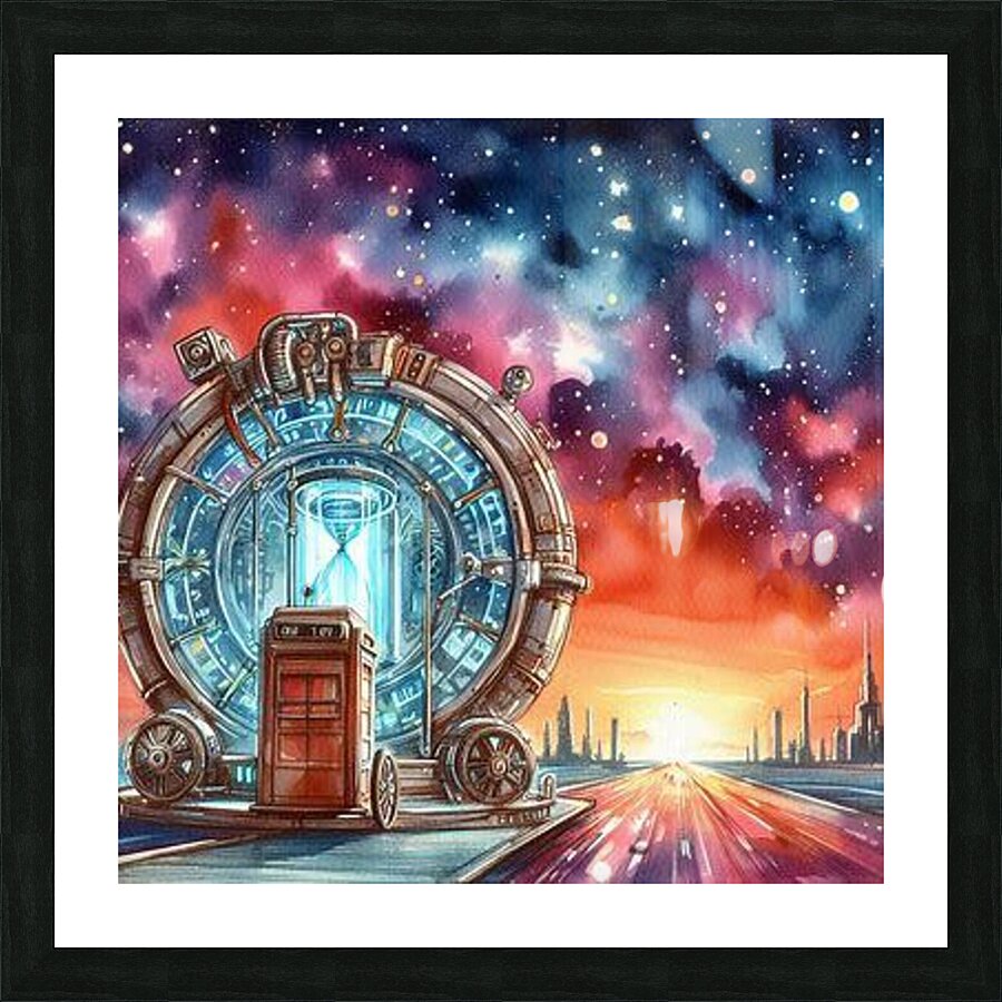 Unknown World Picture Frame print